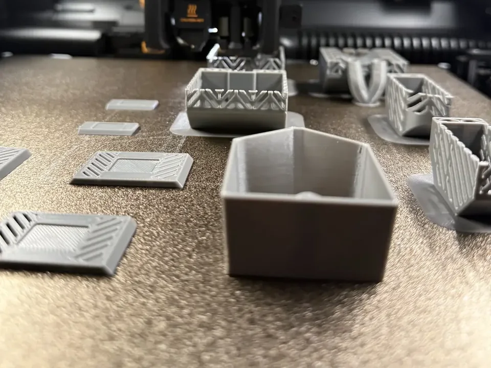 Functional component variations arranged for design and production review