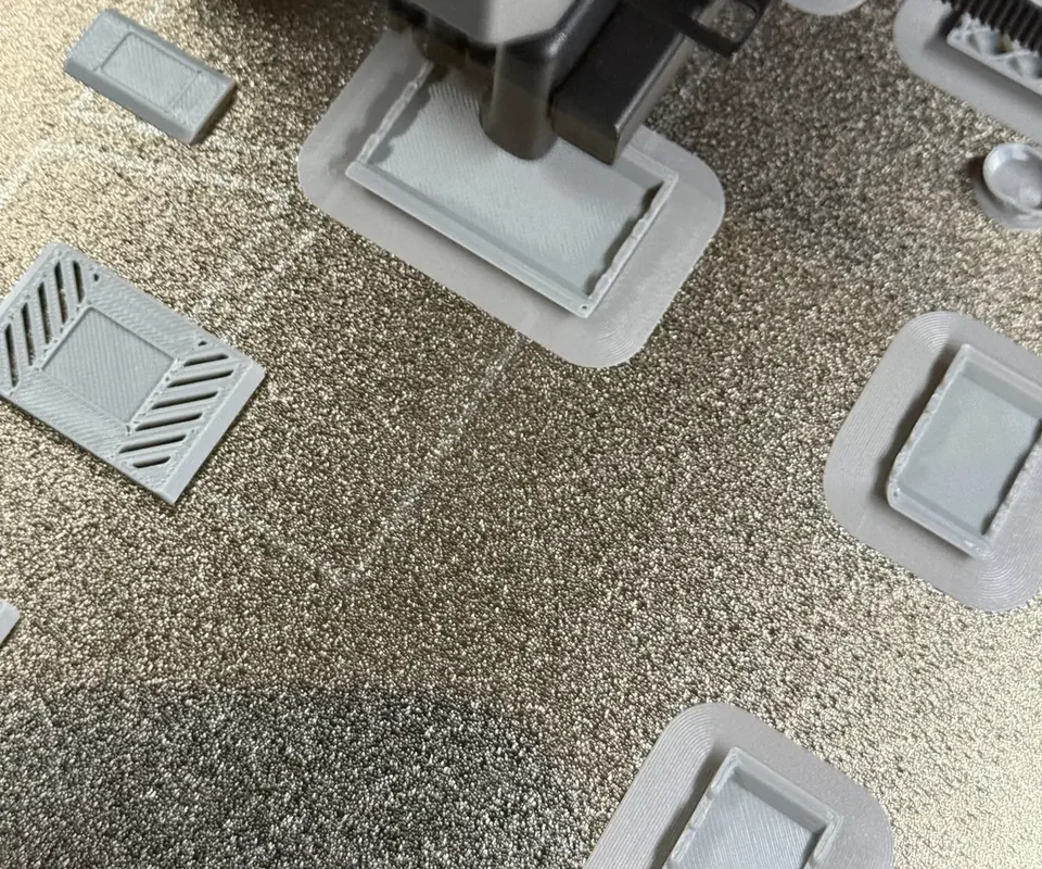 Multiple prototype geometry variations arranged for physical review